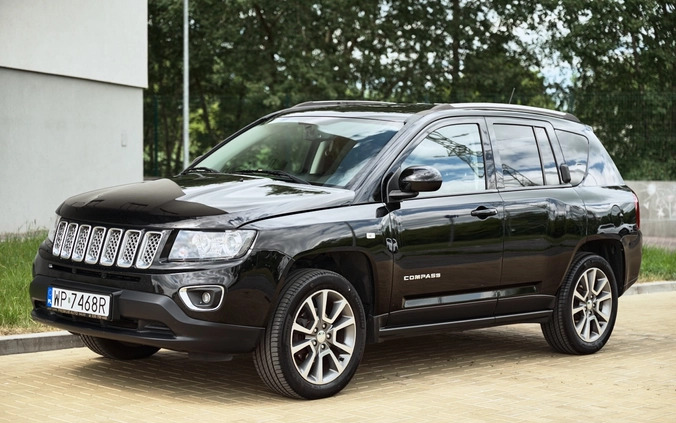 Jeep Compass cena 33700 przebieg: 239000, rok produkcji 2013 z Płock małe 781